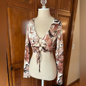 Lelis Crop Top & Mini Skirt Set